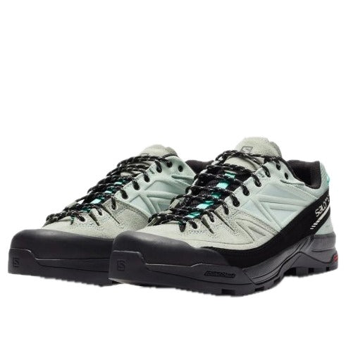 SALOMON-X-ALP Leather 'Green Milieu'