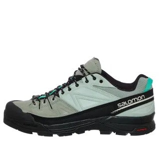 SALOMON-X-ALP Leather 'Green Milieu'