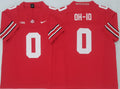 Ohio State Buckeyes Red #0 OH-IO Jersey