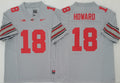 Ohio State Buckeyes GRAY #18 HOWARD Jersey
