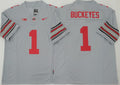 Ohio State Buckeyes GRAY #1 BUCKEYES Jersey