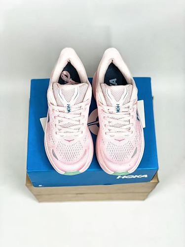 HOKA ONE ONE Women's Bondi 9 "Ice Blue / Pink"