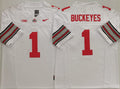 Ohio State Buckeyes White #1 BUCKEYES Jersey