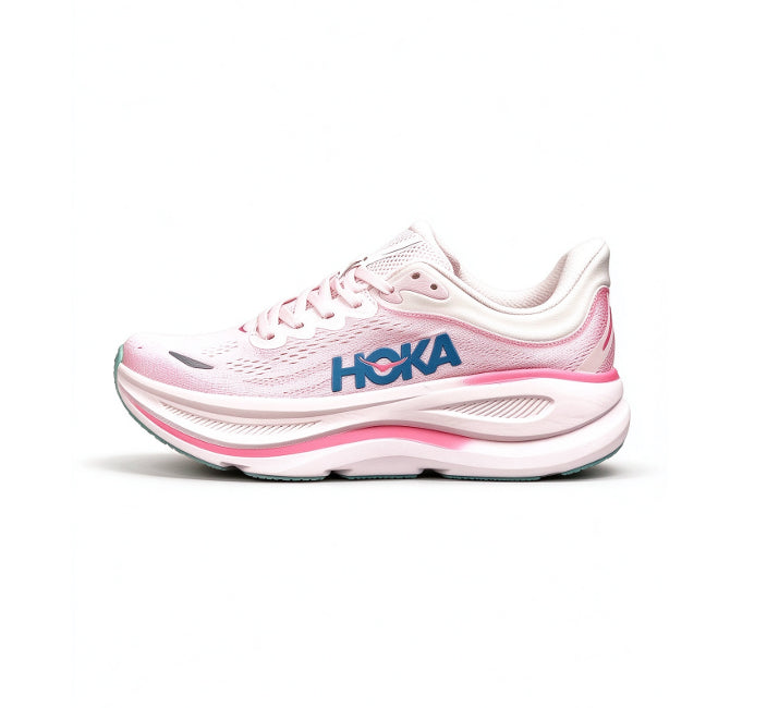 HOKA ONE ONE Women's Bondi 9 "Ice Blue / Pink"