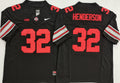 Ohio State Buckeyes Black #32 HENDERSON Jersey