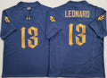Norte Dame Fighting Irish Blue #13 LEONARD Jersey