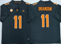 Tennessee Volunteers Black#11 BRANDON Jersey