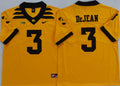 Iowa Hawkeyes Yellow #3 DEJEAN Jersey
