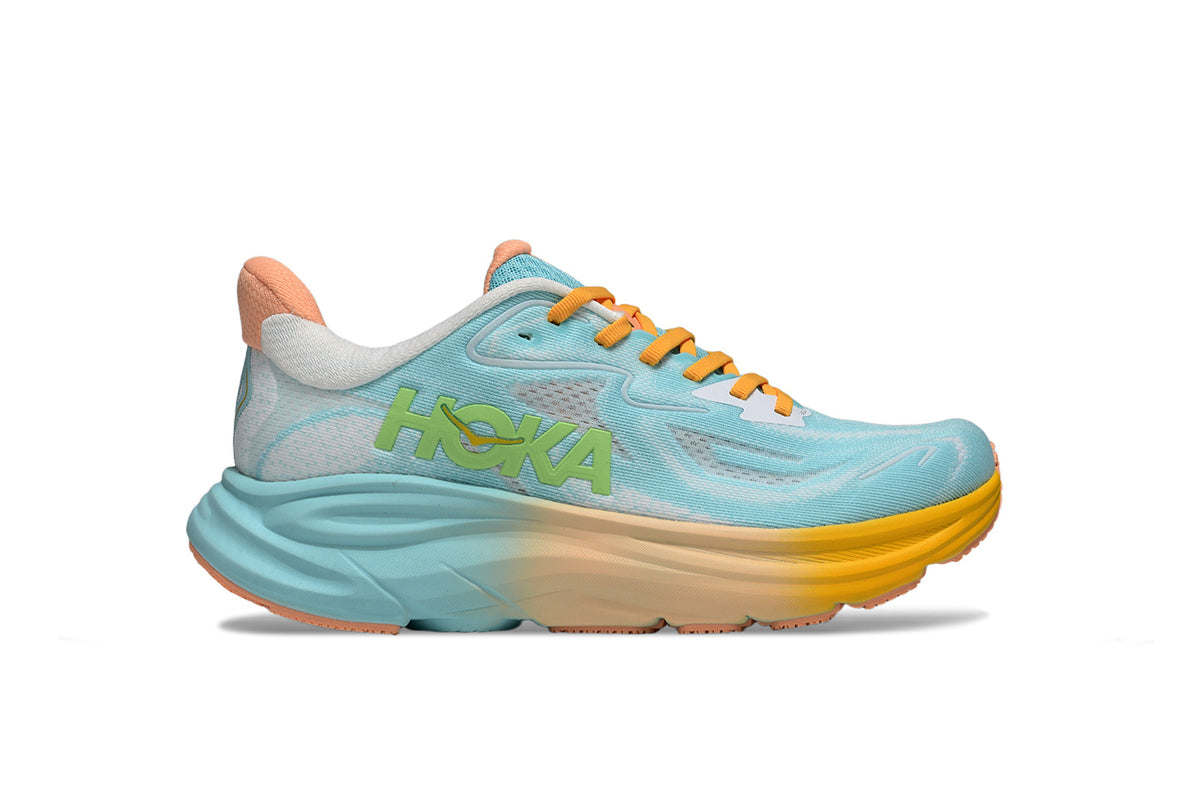 HOKA ONE ONE Clifton 10 Ice Blue / Sunrise Gradient