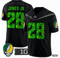 #28 Anthony Jones Jr Oregon Ducks Grateful Dead Football Jersey