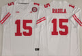 Nebraska Huskers White #15 RAIOLA Jersey