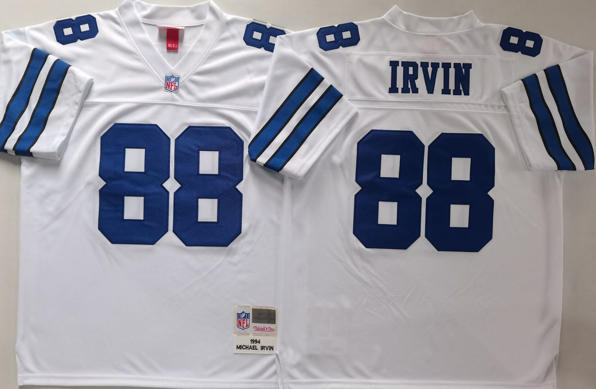 Dallas Cowboys  White #88 IRVIN Jersey