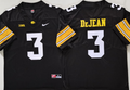 Iowa Hawkeyes Black #3 DEJEAN Jersey