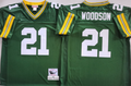 Green  bay packers Green #21 WOODSON Jersey