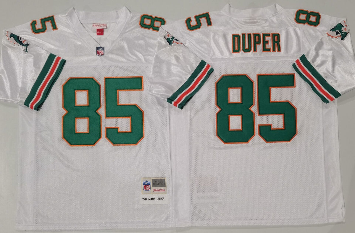 Miami Dolphins White #85 DUPER Jersey