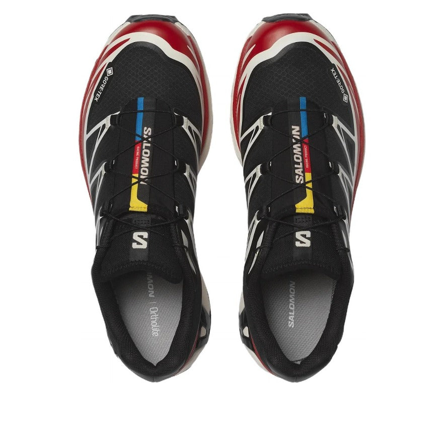 SALOMON-XT-6 Gore-Tex 'Black Flame Scarlet'