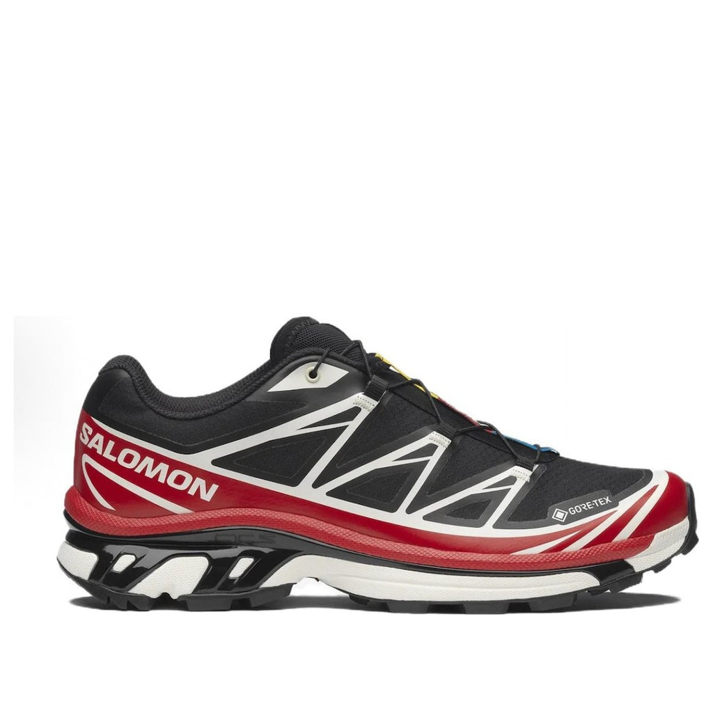 SALOMON-XT-6 Gore-Tex 'Black Flame Scarlet'