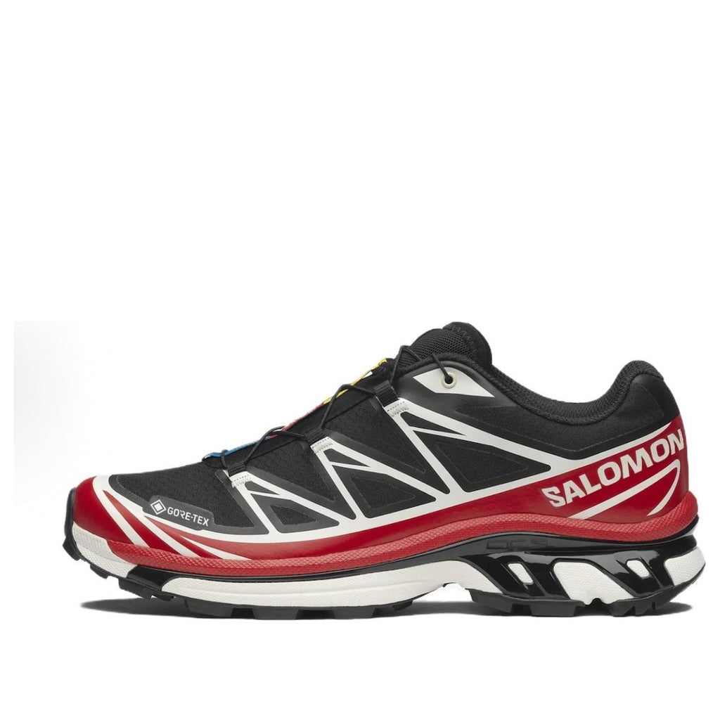 SALOMON-XT-6 Gore-Tex 'Black Flame Scarlet'