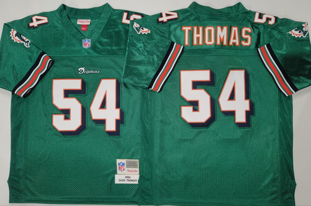 Miami Dolphins  Green #54 THOMAS Jersey