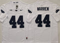 Penn State Nittany Lions   White #44 WARREN Jersey