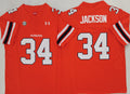Auburn Tigers  Orange #34 JACKSON Jersey