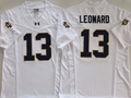 Norte Dame Fighting Irish White #13 LEONARD Jersey