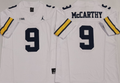 Michigan Wolverines White #9 McCARTHY Jersey