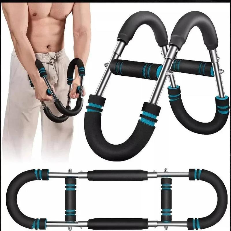 ✨🔥Adjustable weight bar for arm trainers, arm and torso strength training equipment, portable training device for home gyms and fitness