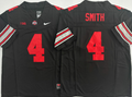 Ohio State Buckeyes Black #4 SMITH Jersey
