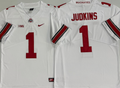 Ohio State Buckeyes White #1 JUDKINS Jersey