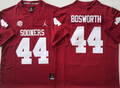 Oklahoma Sooners Red #44 BOSWORTH Jersey