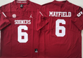 Oklahoma Sooners Red #6 MAYFIELD Jersey