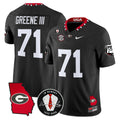 #71 Earnest Greene III Georgia Bulldogs 2026 Vince Dooley Stitched Jersey