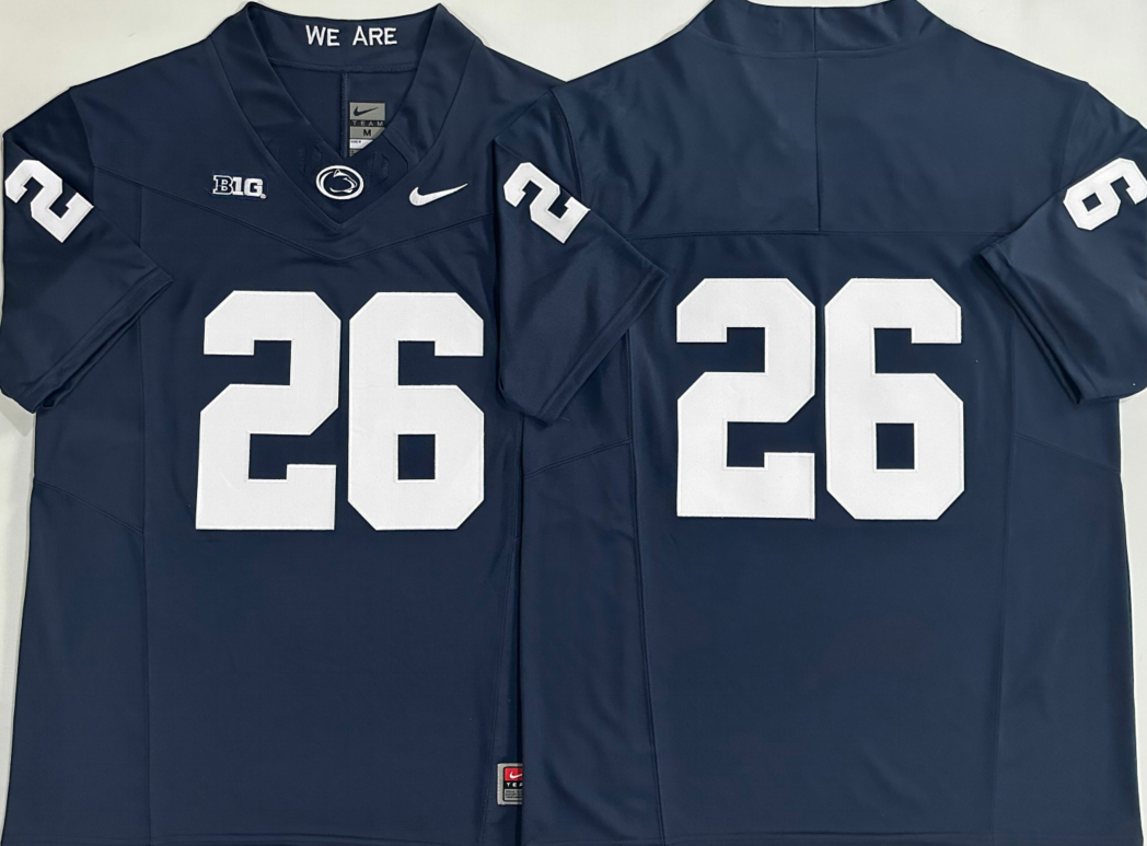 Penn State Nittany Lions Blue #26 BARKLEY Jersey
