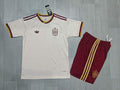 KIDS Spain Retro Kit – Off-White/Maroon
