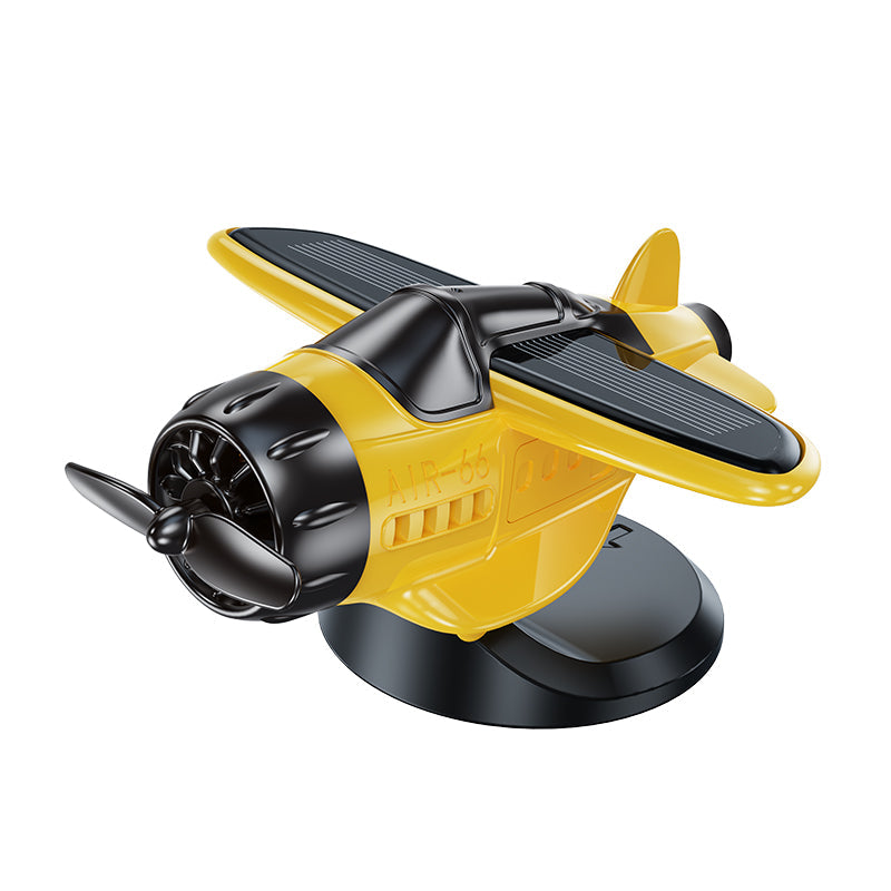 🎁2025 Limited Time Sale - 50% OFF🔥Solar powered airplane shaped car ornaments