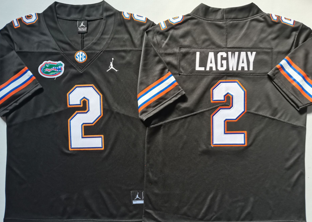 Florida Gators Black #2 LAGWAY Jersey