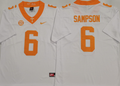 Tennessee Volunteers White #6 SAMPSON Jersey