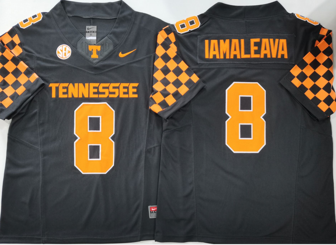 Tennessee Volunteers GRAY #8 IAMALEAVA Jersey