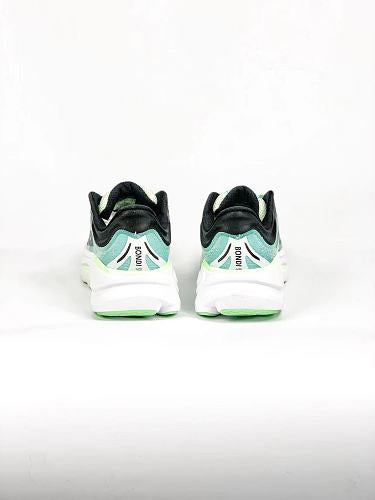 HOKA ONE ONE Women's Bondi 9"Mint Leaf / Pink"