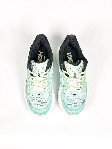 HOKA ONE ONE Women's Bondi 9"Mint Leaf / Pink"