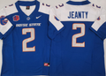 Boise State Broncos Blue #2 JEANTY Jersey
