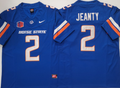 Boise State Broncos Blue #2 JEANTY Jersey