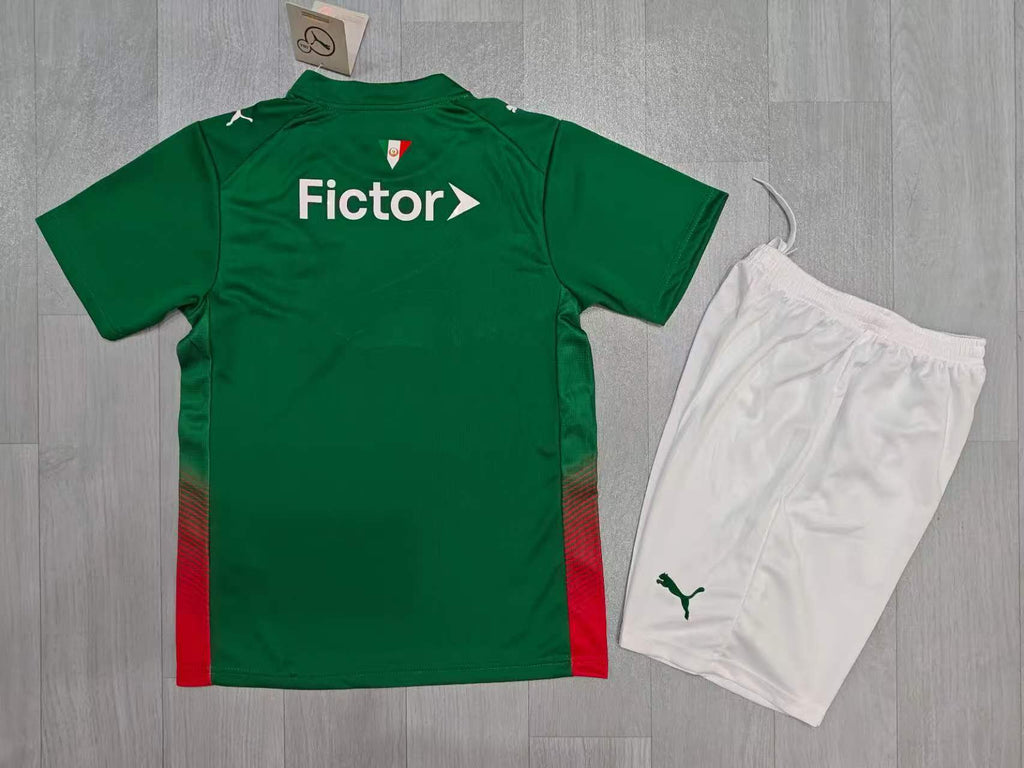 KIDS Palmeiras Home Kit – Green/Red