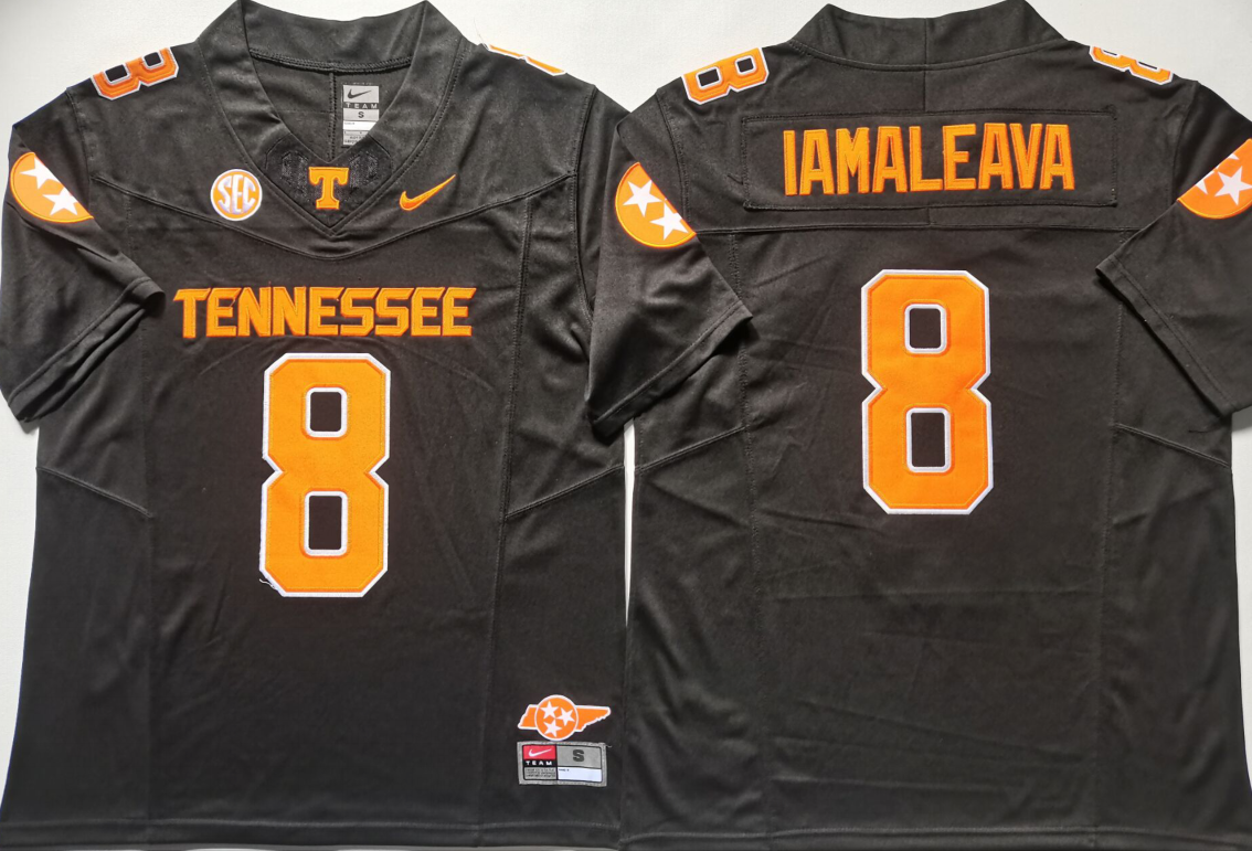 Tennessee Volunteers GRAY #8 IAMALEAVA Jersey