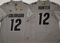 COLORADO BUFFALOES GRAY #12 HUNTER Jersey