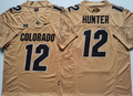 COLORADO BUFFALOES Yellow #12 HUNTER Jersey