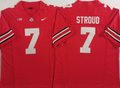 Ohio State Buckeyes Red #7 STROUD Jersey