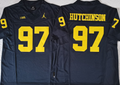 Michigan Wolverines Blue #97 HUTCHINSON Jersey