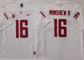 WASHINGTON STATE COUGARS White #16 MINSHEW II Jersey